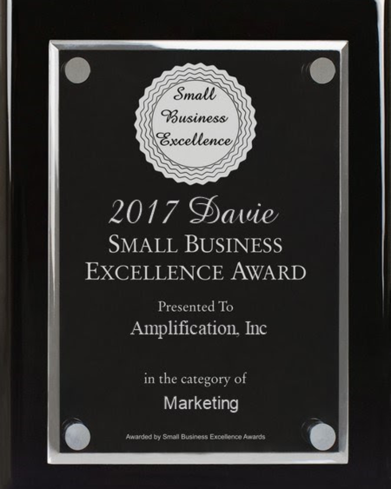 Davie Small Business Excellence Award